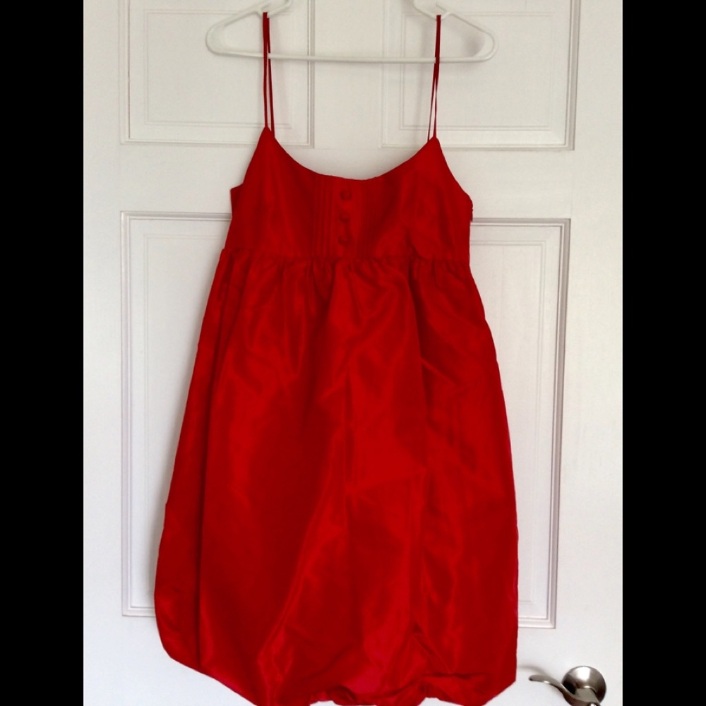 Red Bubble dress